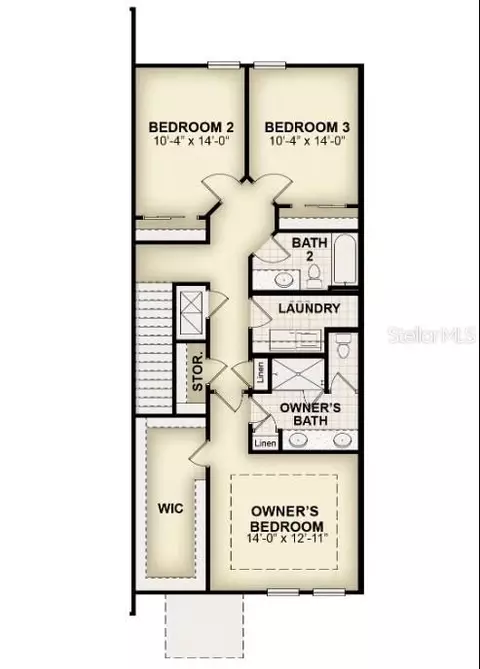 Floorplan - 4967 Loyalty Dr, Saint Cloud, FL 34772 photo 1 of 1