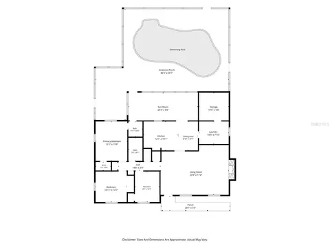 Floorplan - 1424 Wyoming Ave, Saint Cloud, FL 34769 photo 1 of 1