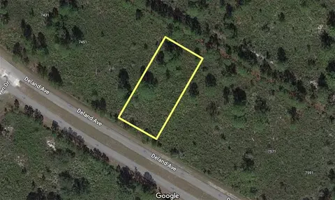 Deland Drive, Indian Lake Estates, FL 33855
