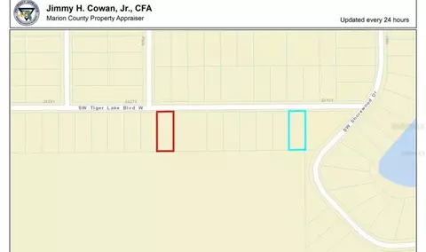 Tiger Lake Blvd, Dunnellon, FL 34431