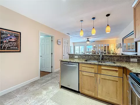 Kitchen - 230 Medallion Blvd #G, Madeira Beach, FL 33708 photo 3 of 4