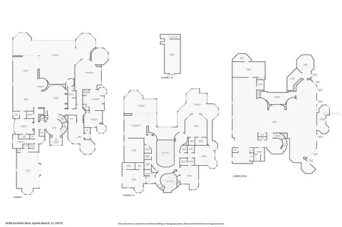 Floorplan - 6526 Surfside Blvd, Apollo Beach, FL 33572 photo 1 of 1