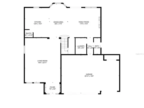 Floorplan - 14818 Edgemere Dr, Spring Hill, FL 34609 photo 1 of 3