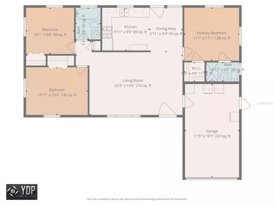 Floorplan - 929 Britton St, Largo, FL 33770 photo 1 of 1