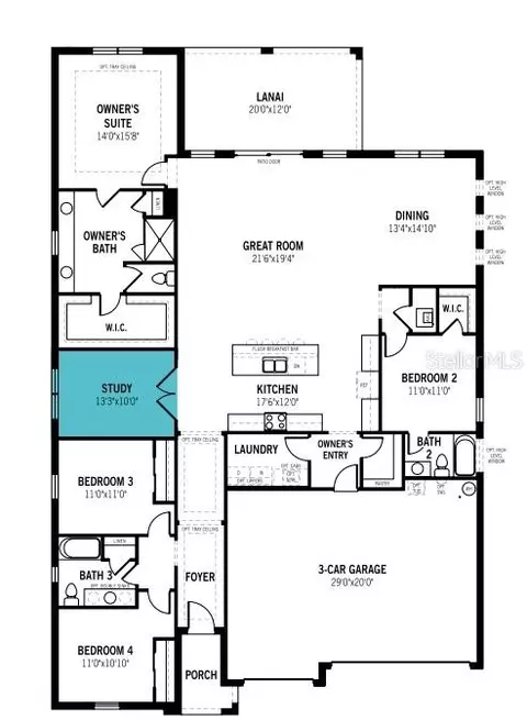 Floorplan - 12459 49th St E, Parrish, FL 34219 photo 1 of 1