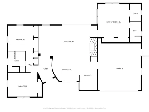 Floorplan - 623 Racoon Ln, Lorida, FL 33857 photo 2 of 2