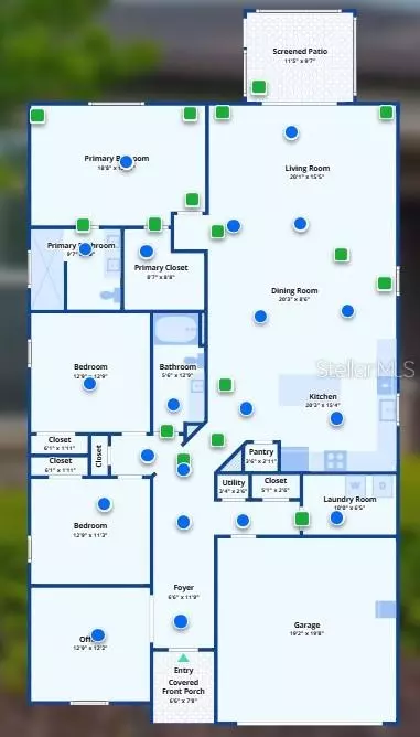 Floorplan - 1606 Cabbage Key Dr, Ruskin, FL 33570 photo 1 of 1