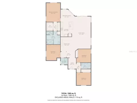 Floorplan - 348 Cedar Falls Dr, Apollo Beach, FL 33572 photo 1 of 1