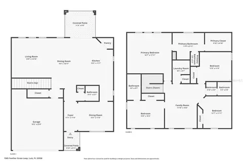 Floorplan - 1565 Feather Grass Loop, Lutz, FL 33558 photo 1 of 2