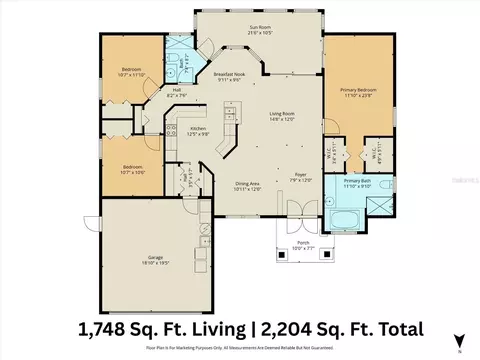 Floorplan - 1724 E Mckinley St, Hernando, FL 34442 photo 1 of 1