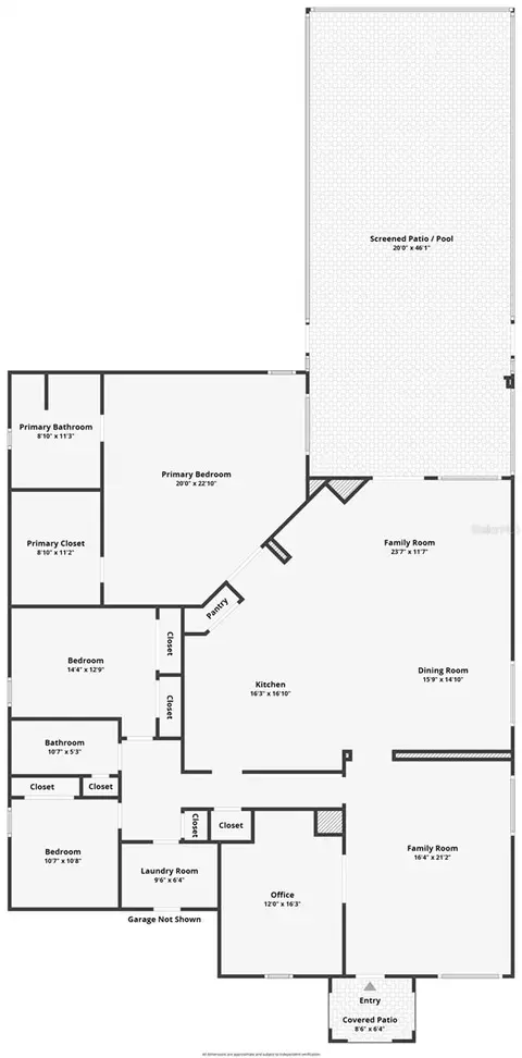 Floorplan - 5431 Sandy Shell Dr, Apollo Beach, FL 33572 photo 1 of 1