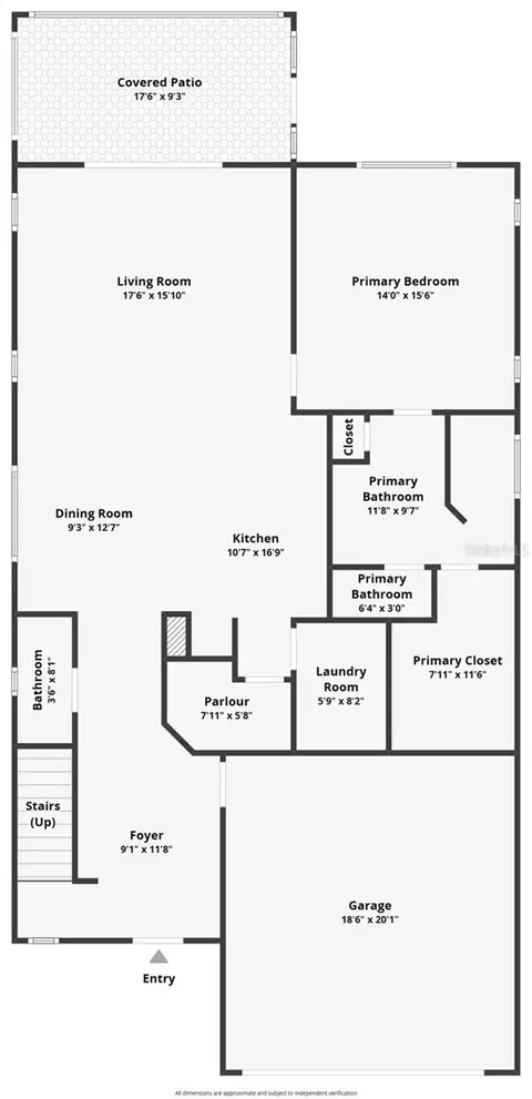 Floorplan - 10141 Spruce River Way, Parrish, FL 34219 photo 2 of 2