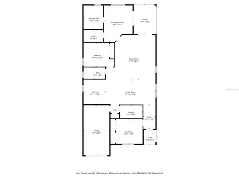 Floorplan - 5106 Pacific Ave, Spring Hill, FL 34607 photo 1 of 1