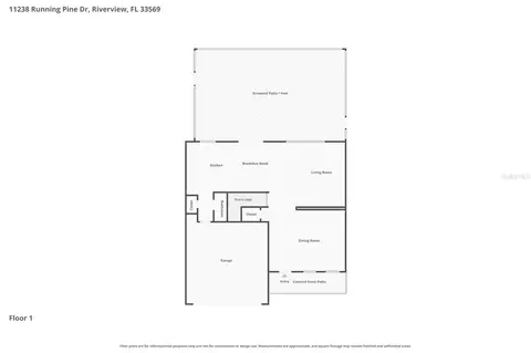 Floorplan - 11238 Running Pine Dr, Riverview, FL 33569 photo 1 of 2