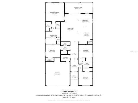 Floorplan - 13166 Brookside Moss Dr, Riverview, FL 33579 photo 1 of 2