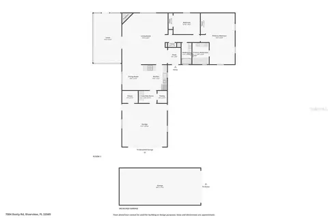 Floorplan - 7004 Dusty Rd, Riverview, FL 33569 photo 1 of 1