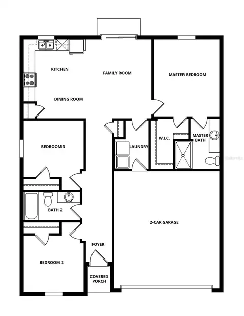 Floorplan - 13323 Tula Loop, Astatula, FL 34705 photo 1 of 1