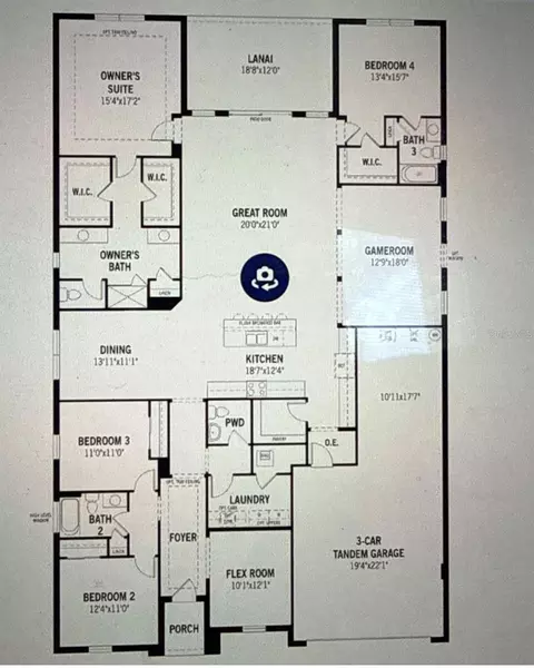 Floorplan - 5215 123rd Ave E, Parrish, FL 34219 photo 1 of 1