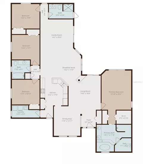 Floorplan - 1602 Kish Blvd, Trinity, FL 34655 photo 1 of 1