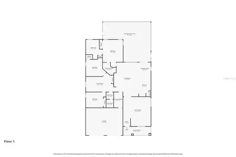 Floorplan - 4061 Kingsfield Dr, Parrish, FL 34219 photo 1 of 1