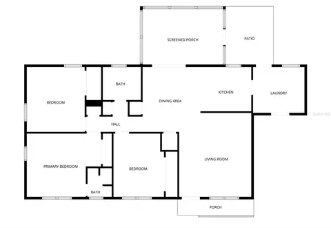 Floorplan - 432 NW 2nd Ave, Williston, FL 32696 photo 1 of 1