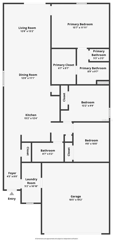 Floorplan - 13307 Willow Bluestar Loop, Riverview, FL 33579 photo 1 of 1