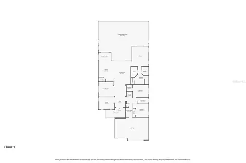 Floorplan - 14264 Skipping Stone Loop, Parrish, FL 34219 photo 1 of 1