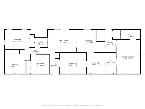 Floorplan - 317 NW 7th St, Williston, FL 32696 photo 1 of 1