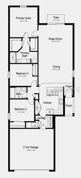 Floorplan - 12219 Tempest Ln, Hudson, FL 34669 photo 1 of 1