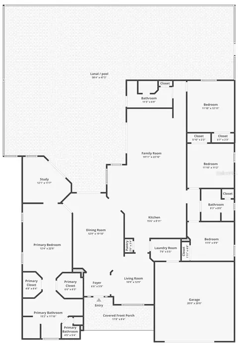 Floorplan - 1542 Swamp Rose Ln, Trinity, FL 34655 photo 1 of 1