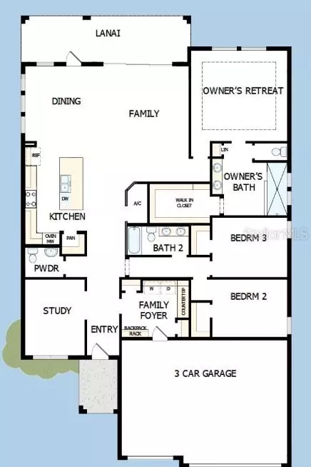 Floorplan - 17526 Foxtail Loop, Venice, FL 34293 photo 1 of 1