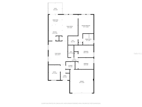 Floorplan - 2837 Maple Brook Loop, Lutz, FL 33558 photo 1 of 1
