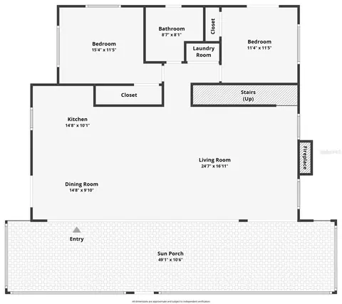 Floorplan - 39 Bayshore Cir, Placida, FL 33946 photo 1 of 3