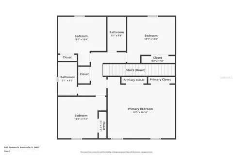 Floorplan - 5065 Plumosa St, Spring Hill, FL 34607 photo 1 of 2