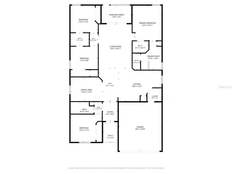 Floorplan - 13181 Royal Pines Ave, Riverview, FL 33579 photo 1 of 1