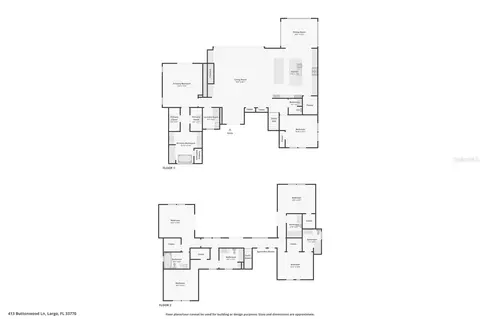 Floorplan - 413 Buttonwood Ln, Largo, FL 33770 photo 1 of 1