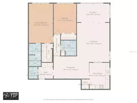 Floorplan - 100 Bluff View Dr #514C, Belleair Bluffs, FL 33770 photo 1 of 1