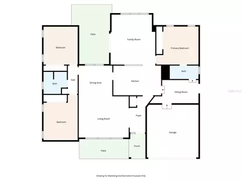 Floorplan - 11235 Apache Pl, Largo, FL 33774 photo 1 of 1
