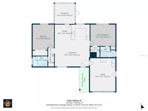 Floorplan - 5525 Piedmont Dr, Spring Hill, FL 34606 photo 1 of 2