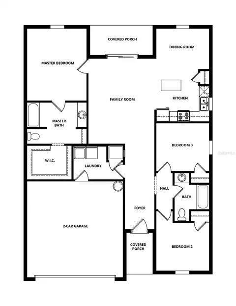 Floorplan - 13343 Tula Loop, Astatula, FL 34705 photo 1 of 1