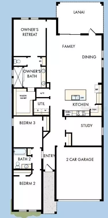 Floorplan - 10665 Crescent Creek Xing, Parrish, FL 34219 photo 1 of 1