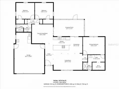Floorplan - 59 Silver Pl, Ocala, FL 34472 photo 1 of 1