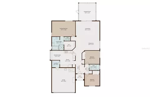 Floorplan - 30600 Nickerson Loop, Wesley Chapel, FL 33543 photo 1 of 1