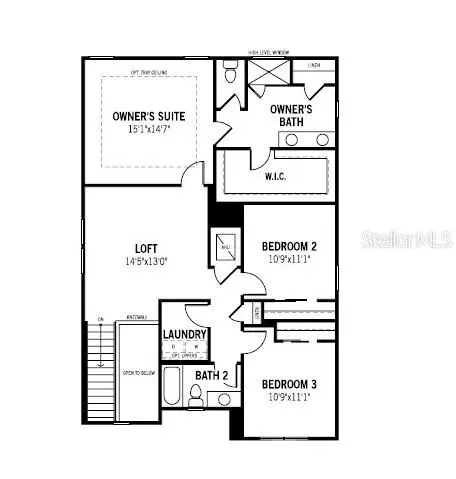 Floorplan - 13153 Oxeye Ln, Parrish, FL 34219 photo 2 of 2