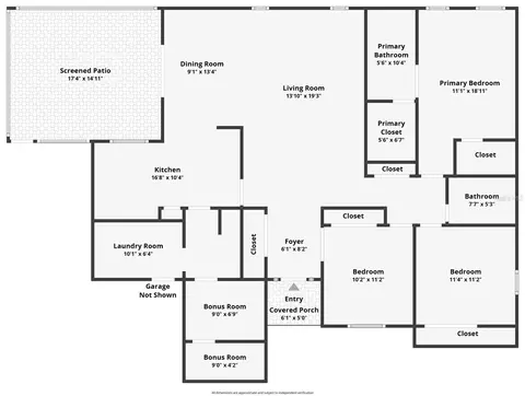 Floorplan - 328 Vail Dr, Winter Haven, FL 33884 photo 1 of 1