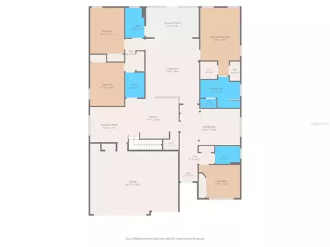 Floorplan - 6906 Boulder Run Loop, Wesley Chapel, FL 33545 photo 1 of 3