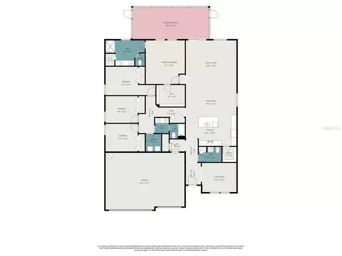 Floorplan - 10829 Crushed Grape Dr, Riverview, FL 33578 photo 1 of 1