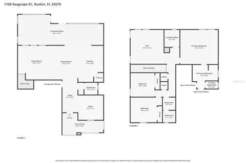 Floorplan - 1108 Seagrape Dr, Ruskin, FL 33570 photo 1 of 1