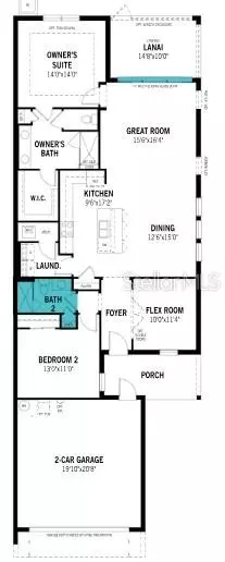 Floorplan - 11744 Boundless Ter, Venice, FL 34293 photo 1 of 1