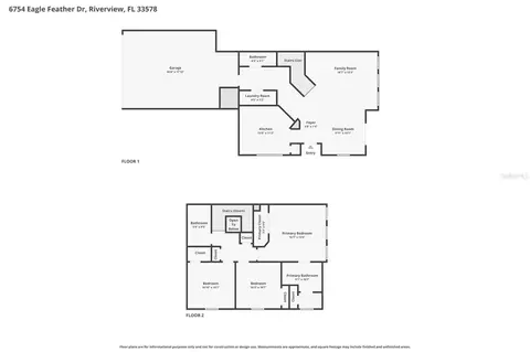 Floorplan - 6754 Eagle Feather Dr, Riverview, FL 33578 photo 3 of 3